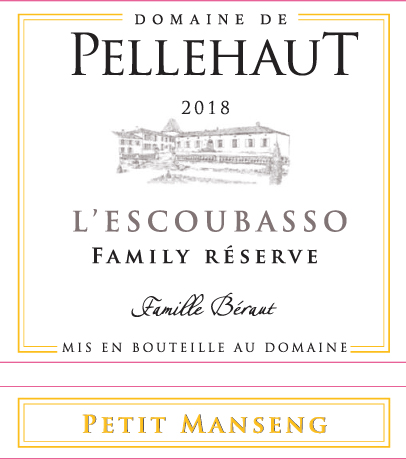 Domaine de Pellehaut L'Escoubasso IGP Côtes de Gascogne Sweet white 2018