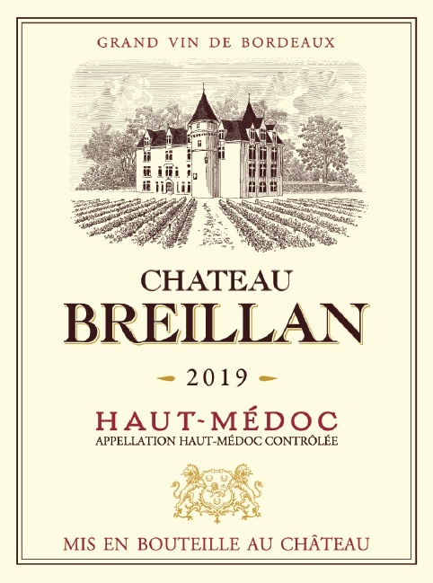 Château Breillan AOC Haut-Médoc Rouge 2019