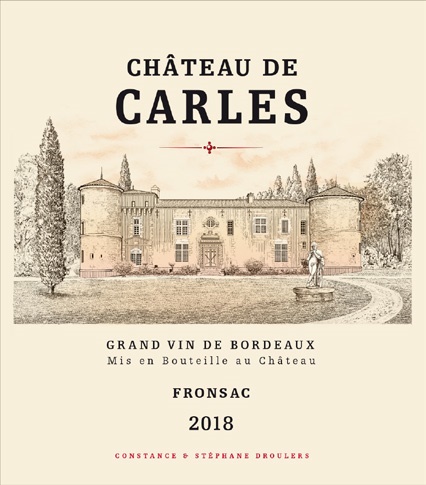 Château de Carles AOC Fronsac Rouge 2018