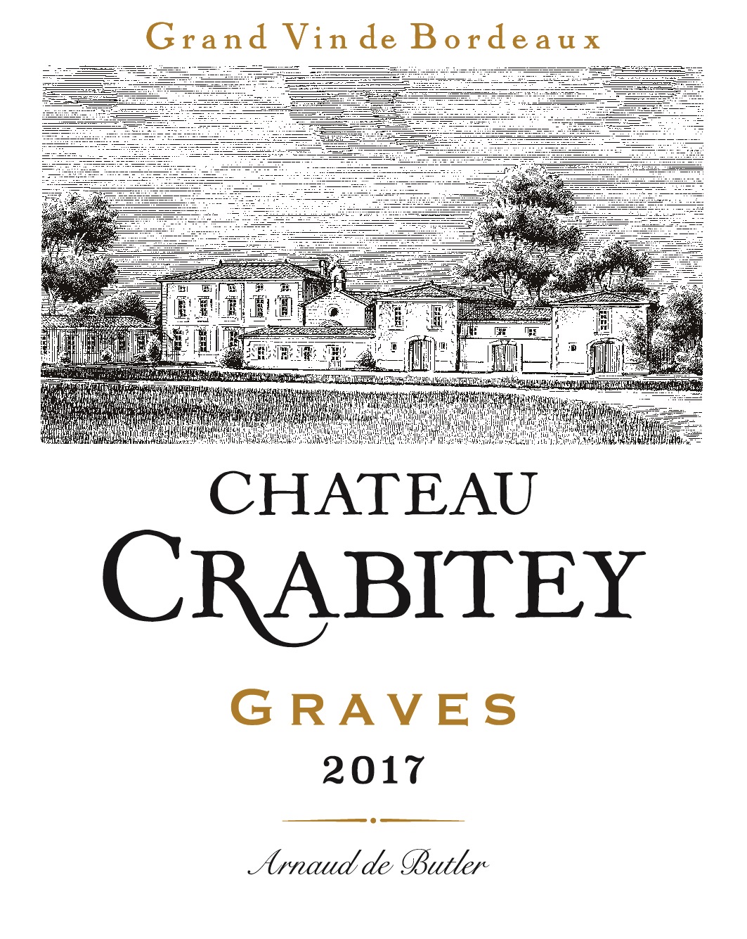 Château Crabitey AOC Graves Red 2017