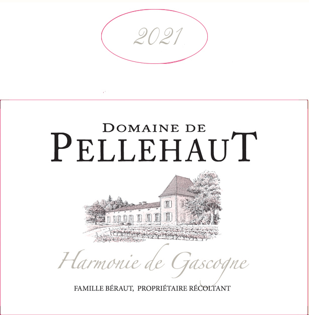 Domaine de Pellehaut Harmonie de Gascogne IGP Côtes de Gascogne Rosé 2021