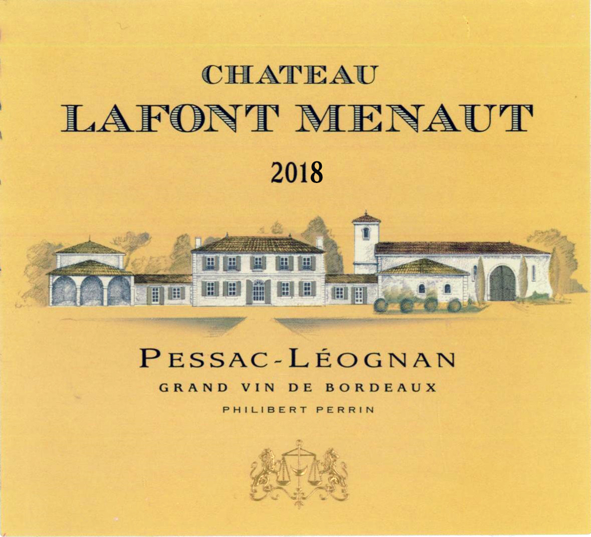 Château Lafont Menaut AOC Pessac-Léognan Red 2018
