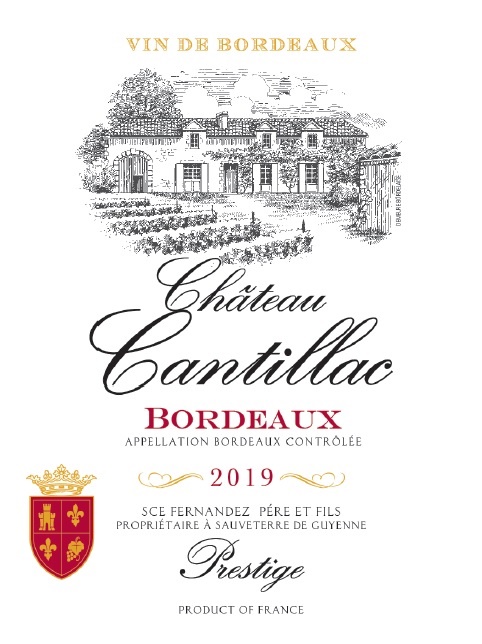 Château Cantillac - Prestige AOC Bordeaux Red 2019