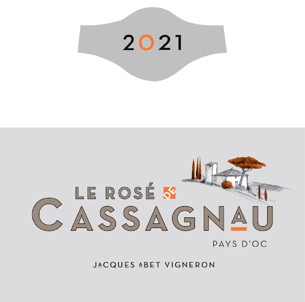 Le Rosé de Cassagnau IGP Pays d'Oc Rosé 2021