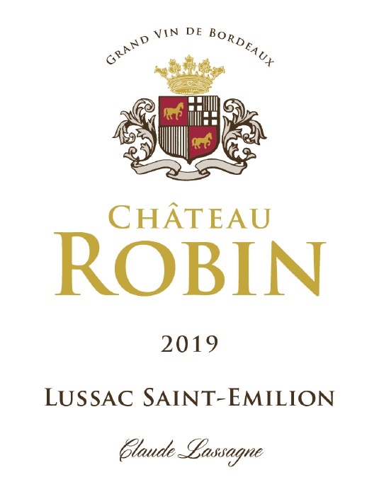 Château Robin AOC Lussac Saint-Emilion Rouge 2019