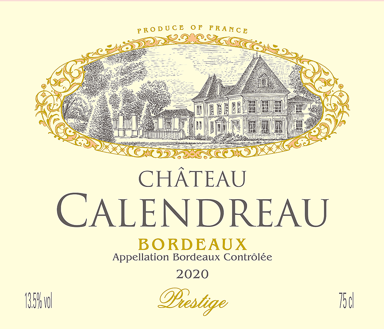 Château Calendreau AOC Bordeaux Red 2020