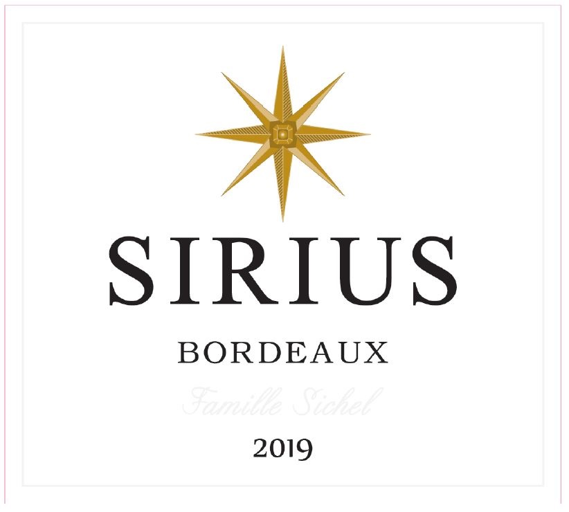 Sirius AOC Bordeaux Rouge 2019