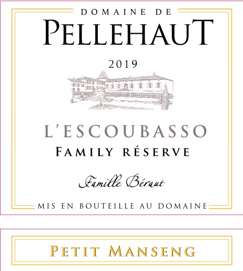 Domaine de Pellehaut L'Escoubasso IGP Côtes de Gascogne Blanc Liquoreux 2019