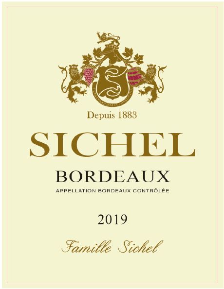 Bordeaux Sichel AOC Bordeaux Rouge 2019