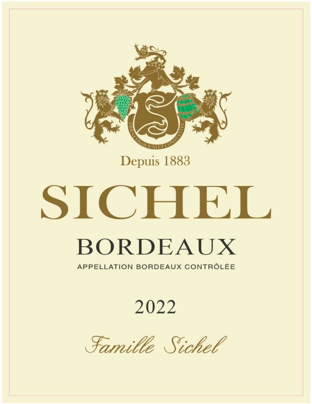Bordeaux Sichel AOC Bordeaux Blanc 2022