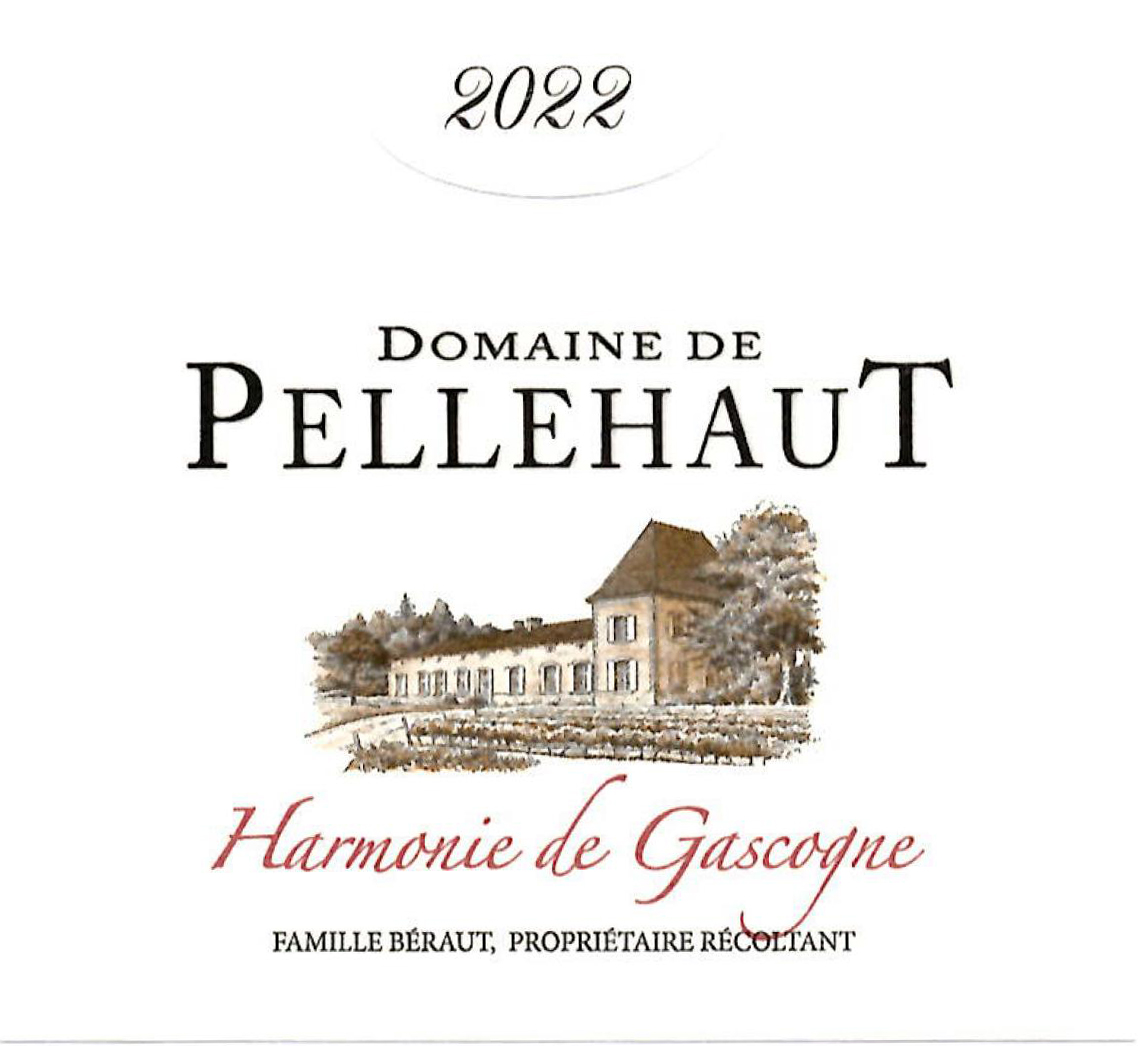Domaine de Pellehaut Harmonie de Gascogne IGP Côtes de Gascogne Red 2022