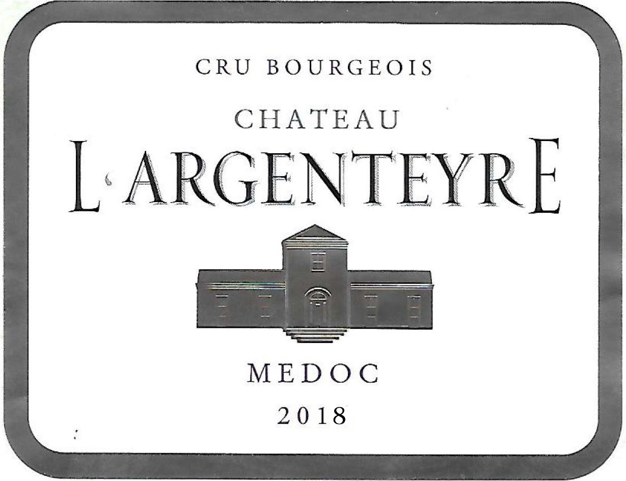 Château Argenteyre (l') AOC Médoc Rouge 2018