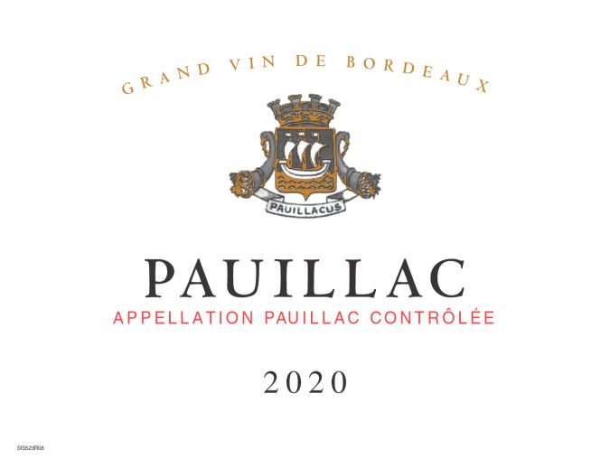Pauillac Sichel AOC Pauillac Rouge 2020