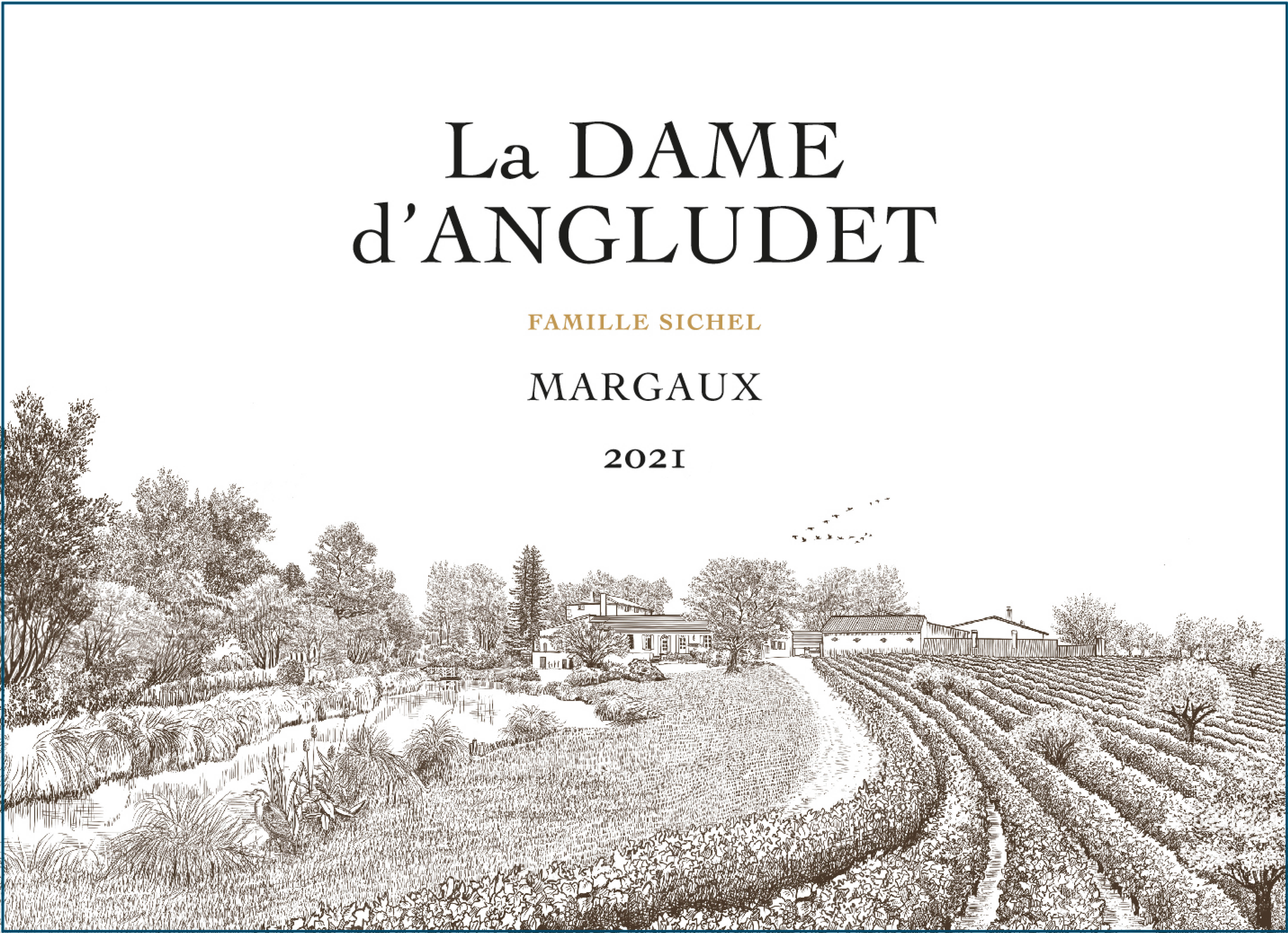 La Dame d'Angludet AOC Margaux Rouge 2021