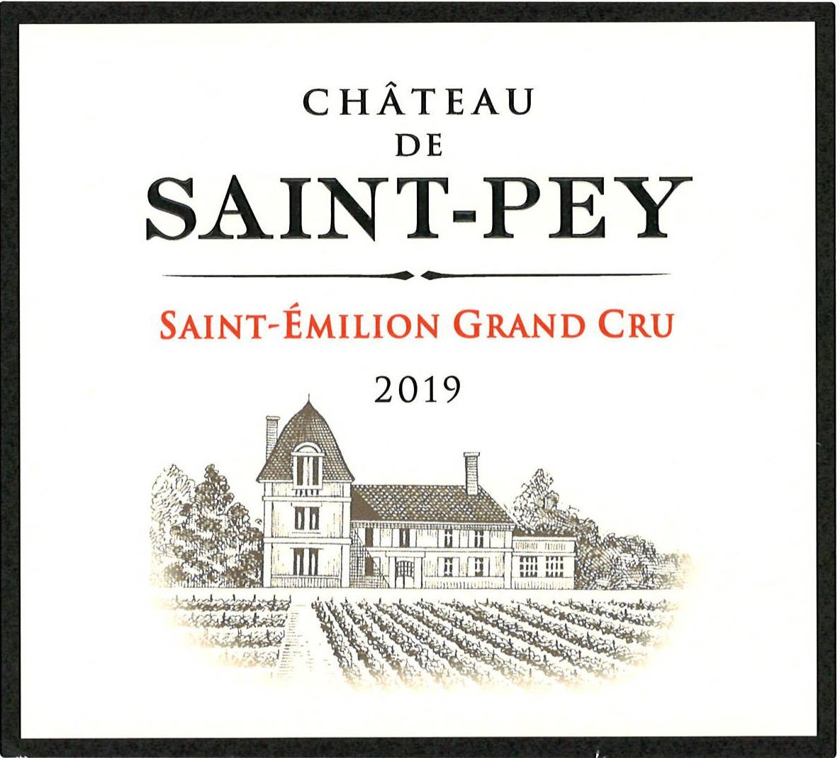 Château de Saint-Pey AOC Saint-Emilion Grand Cru Red 2019