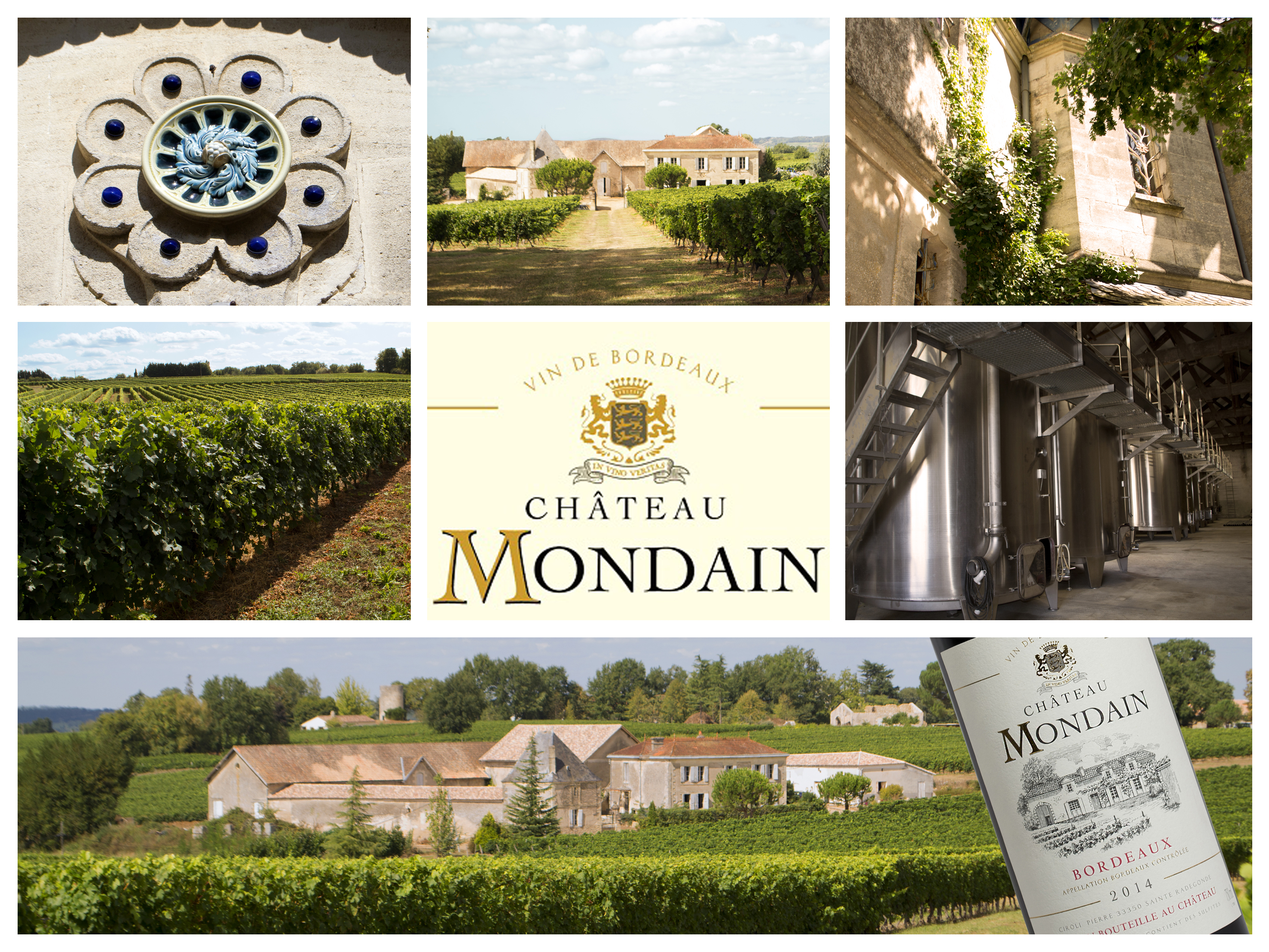 Château Mondain AOC Bordeaux Rouge 2016