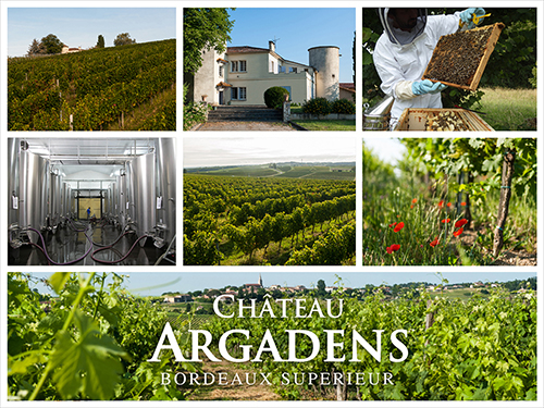 Château Argadens シャトー・アルガダンス AOC ボルドー・スーペリウール 赤ワイン Red 2016