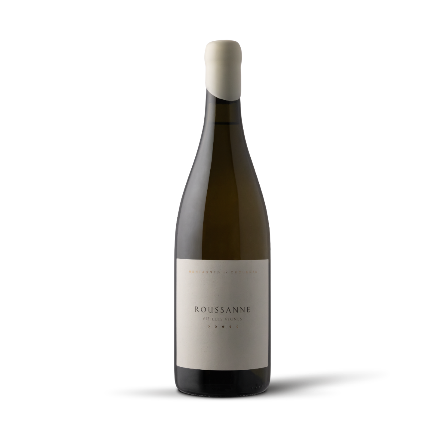 Bouteille de vin blanc Roussanne Vieilles Vignes du Domaine Peter Sichel